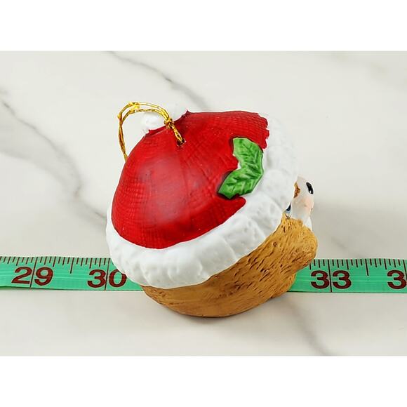 Jasco Christmas Bell Chimer Tree Ornament 2 1/2" Little Something 70s Santa Hat - Picture 13 of 14